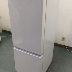 （7/13受渡済）JT9130【IRISOHYAMA/アイリスオーヤマ 2ドア冷蔵庫】美品 2020年製 AF156-WE 家電 キッチン 冷蔵冷凍庫 右開き 156L