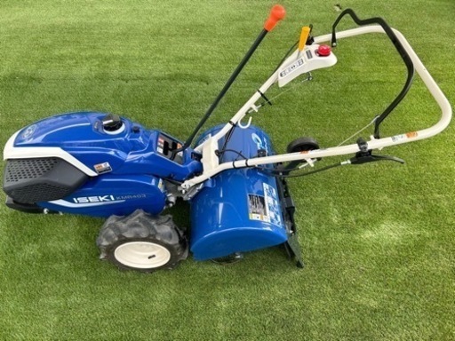 数回使用　今年購入メーカー保証付　家庭用ミニ耕運機　管理機イセキKMR403HX  新品同様　極美品
