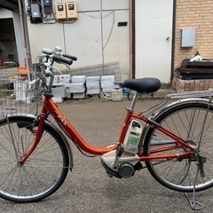 電動自転車 YAMAHA PAS city-F オレンジ　36★ YAMAHA 電動自転車PAS