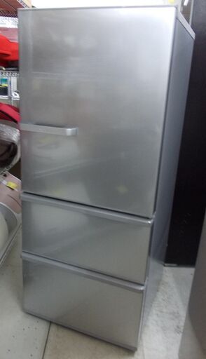 AQUA 3ドア冷蔵庫 自動霜取り 272L 2021年製 AQR-27K(S)