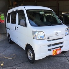 28年式　ダイハツ　ハイゼットカーゴ　デラックス　AT