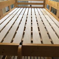 家具 二段ベッド　コンセント　宮付きの画像