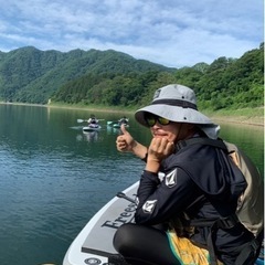 群馬でSUP 初心者フリースタイル練習　赤谷湖か四万湖