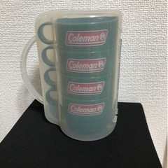 コールマン　スタッキングマグカップ4個　ケースセット