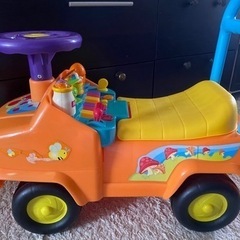 手押し車　足蹴り車の画像