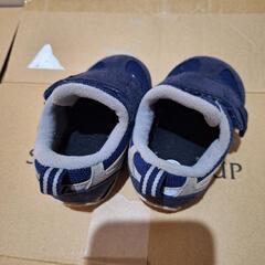 ASICS アシックス 13.0 13.0cm ネイビー スニーカー 靴 外履きの画像