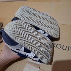 ASICS アシックス 13.0 13.0cm ネイビー スニーカー 靴 外履きの画像