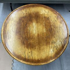 秋田木工 曲木 ちゃぶ台 直径105ｃｍ×高さ33ｃｍ ローテーブル 座卓 丸テーブル 店頭引き渡し歓迎 札幌市手稲区の画像