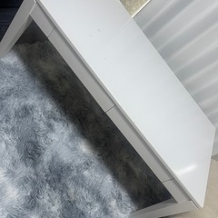 家具 テーブル ローテーブル 白 
