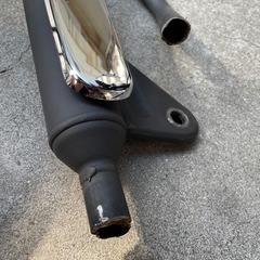 クロスカブ110純正マフラー　ジャンクの画像