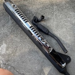 クロスカブ110純正マフラー　ジャンク