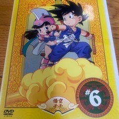 DRAGON BALL ドラゴンボール　２巻、６巻 ※レンタル落ち　中古 DVD ケース付の画像