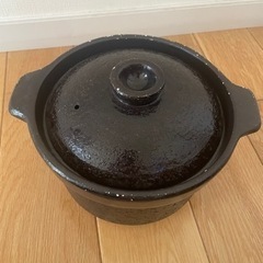 ※引き渡し先決定しています【急募】リンナイ/専用炊飯土鍋「かまど...