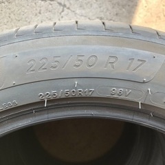 ミシュラン 225/50r17 夏 3本の画像