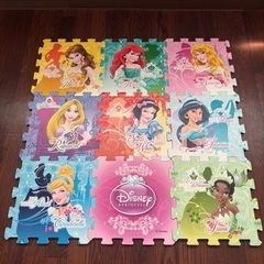 ディズニーのパズルマット
