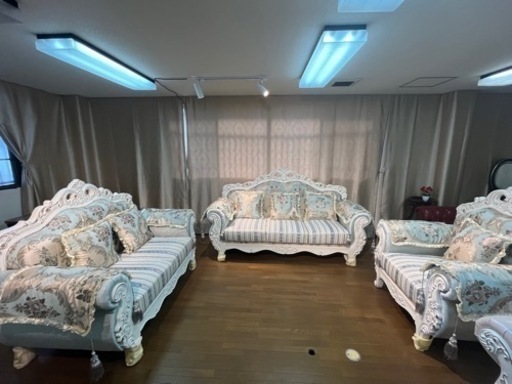 新品ソファーセット　3人掛け、2人掛け、1人掛け　3台セット