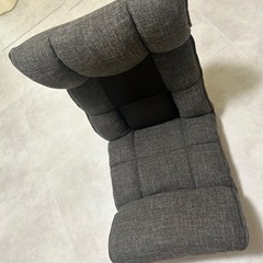 座椅子　リクライニング　多段階角度調節　