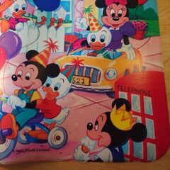 ディズニーランチョンマット 昭和レトロ 大西賢製販 希少の画像