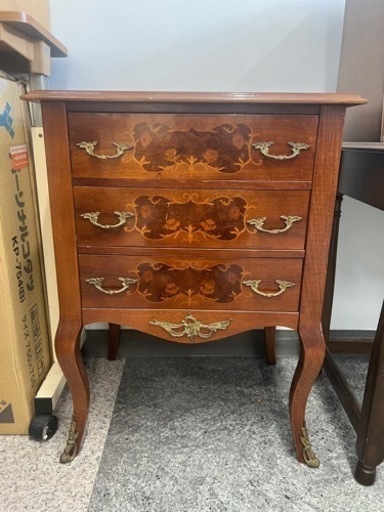 イタリア アンティーク チェスト 3段