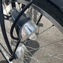 ママチャリ 自転車 26インチ ブラックの画像