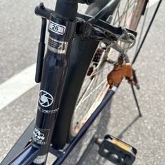 ママチャリ 自転車 26インチ ブラックの画像