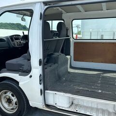 H23キャラバンバン切替4WD.ディーゼルターボロング3人乗り！車検R7.4迄あり！足廻り整備完了！荷台広々！の画像
