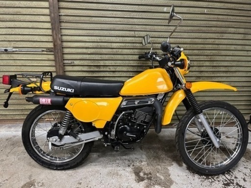 スズキ　TS185ER/ハスラー　2サイクル　美車！エンジン始動・灯火類OK！