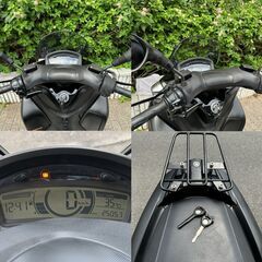 【普通免許仕様もOK】トリシティ155ABS SG37J 2.5万km台 人気のマットブラック ★TRIX★の画像