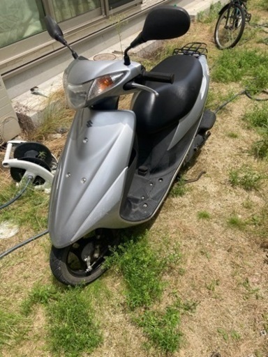 アドレスv50 原付二種登録　黄色ナンバー