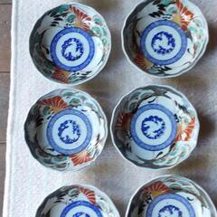 8個セット　骨董品　古伊万里？　幕末？　明治？　大正？　金彩色絵...