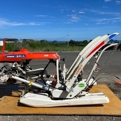 クボタ 田植機 2条植 SP-1 RAINBOW 一輪　油圧式　歩行型　機関良好の画像