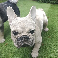 置物　陶器　犬の画像