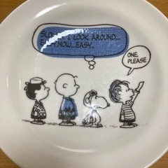 スヌーピー   深皿　2枚セット　24センチ　中古