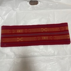 小紋(正絹) ミンサー帯 手渡しのみ！！の画像