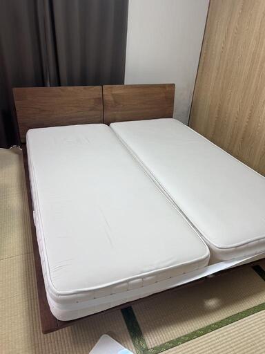 【決まりました】無印良品　スモールマットレス（セミシングル）