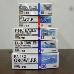 未組立品 プラモデル5点セット Hasegawa 1/72 品番(C6、D15、E8、E13、E38) 長谷川製作所 プラモデル 戦闘機 ハセガワ 札幌市東区 新道東店の画像