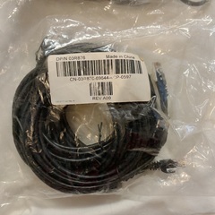 Dell 00R717 RJ-45 Black カテゴリー5 イ...
