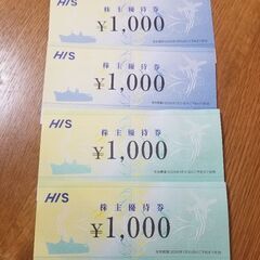 HIS株主優待券
