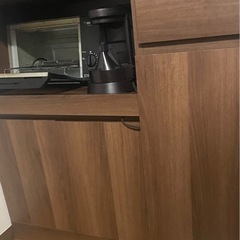 【至急】食器棚【元値29000円】の画像