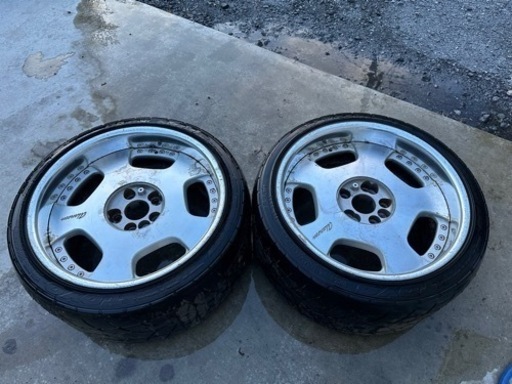 18インチ　ディッシュ　ホイール　2本