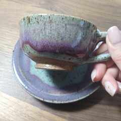 焼き物の珈琲コップ