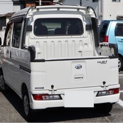 H30 ハイゼットカーゴ デッキバン G SA3/4WD/車検2年付/LEDヘッド/スマートアシストの画像