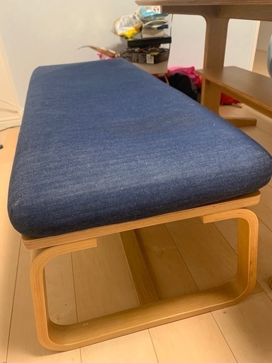 ダイニングチェア　ベンチ　無印良品