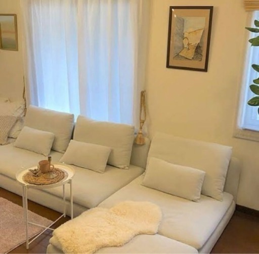 【IKEA】3人掛けソファ＋寝椅子　SÖDERHAMNソーデルハムン