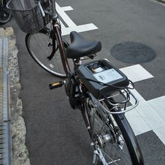 [YAMAHA]PAS Natura(パス ナチュラ)26吋 電動アシスト自転車 12.3Ahバッテリー+充電器+キー3本(ブラウン)の画像