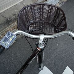 [YAMAHA]PAS Natura(パス ナチュラ)26吋 電動アシスト自転車 12.3Ahバッテリー+充電器+キー3本(ブラウン)の画像