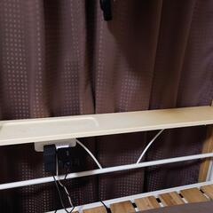 【7/22まで】家具 ベッド　すのこベッド　コンセント付きの画像