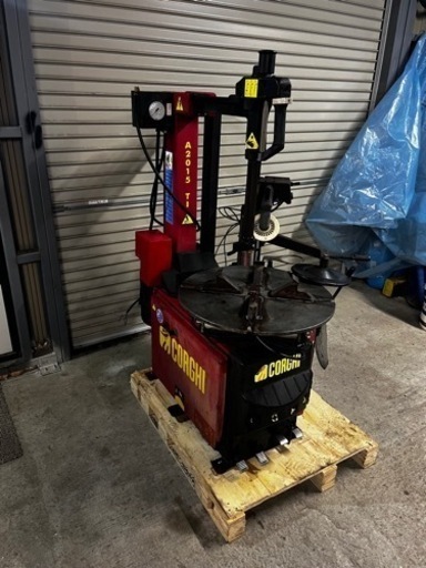 タイヤチェンジャー  片側サポート　自動車　整備