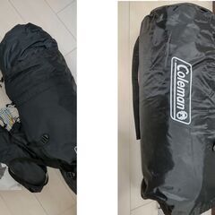 Coleman テント（２～３人用）＋インフレーターマット２個組の画像