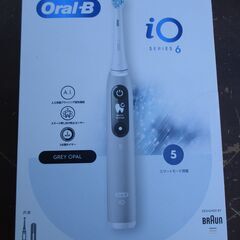 ☆ブラウン BRAUN Oral-B オーラルB iOM62I61KGR-W 電動歯ブラシ◆SERIES6・革新的テクノロジーの画像